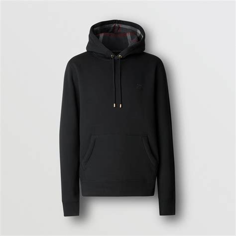 embroidered ekd cotton blend hoodie burberry|Burberry EKD Cotton Blend Hoodie .